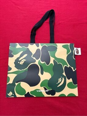 Authentic A Bathing Ape (BAPE) ABC Camo Shopping Bag
